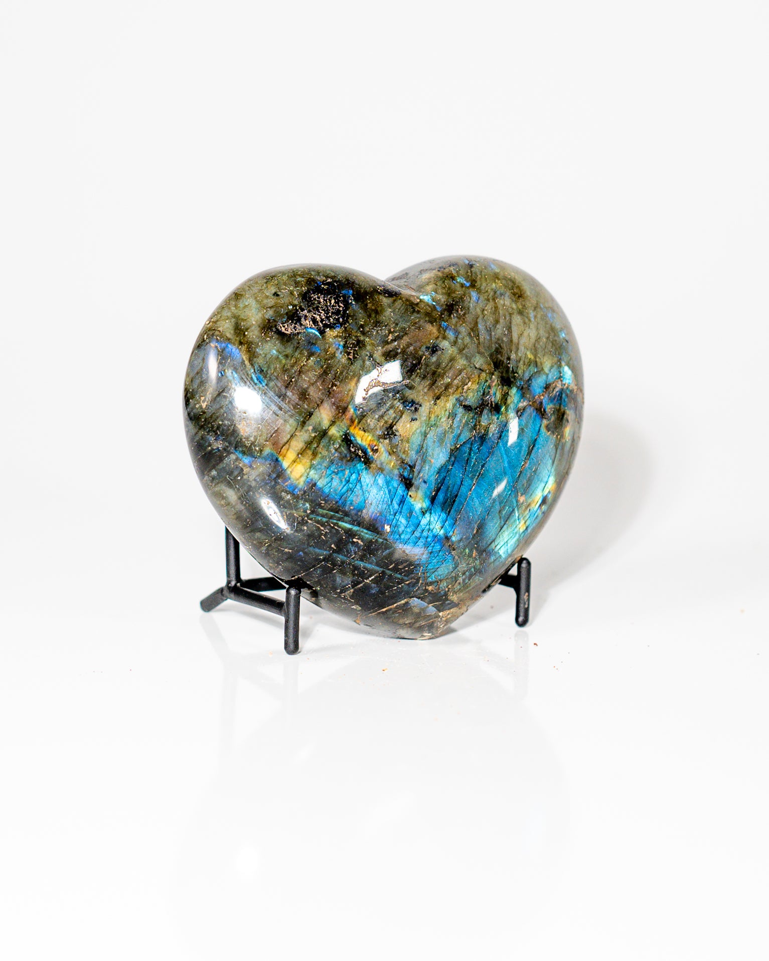 Polished Labradorite Heart Canada