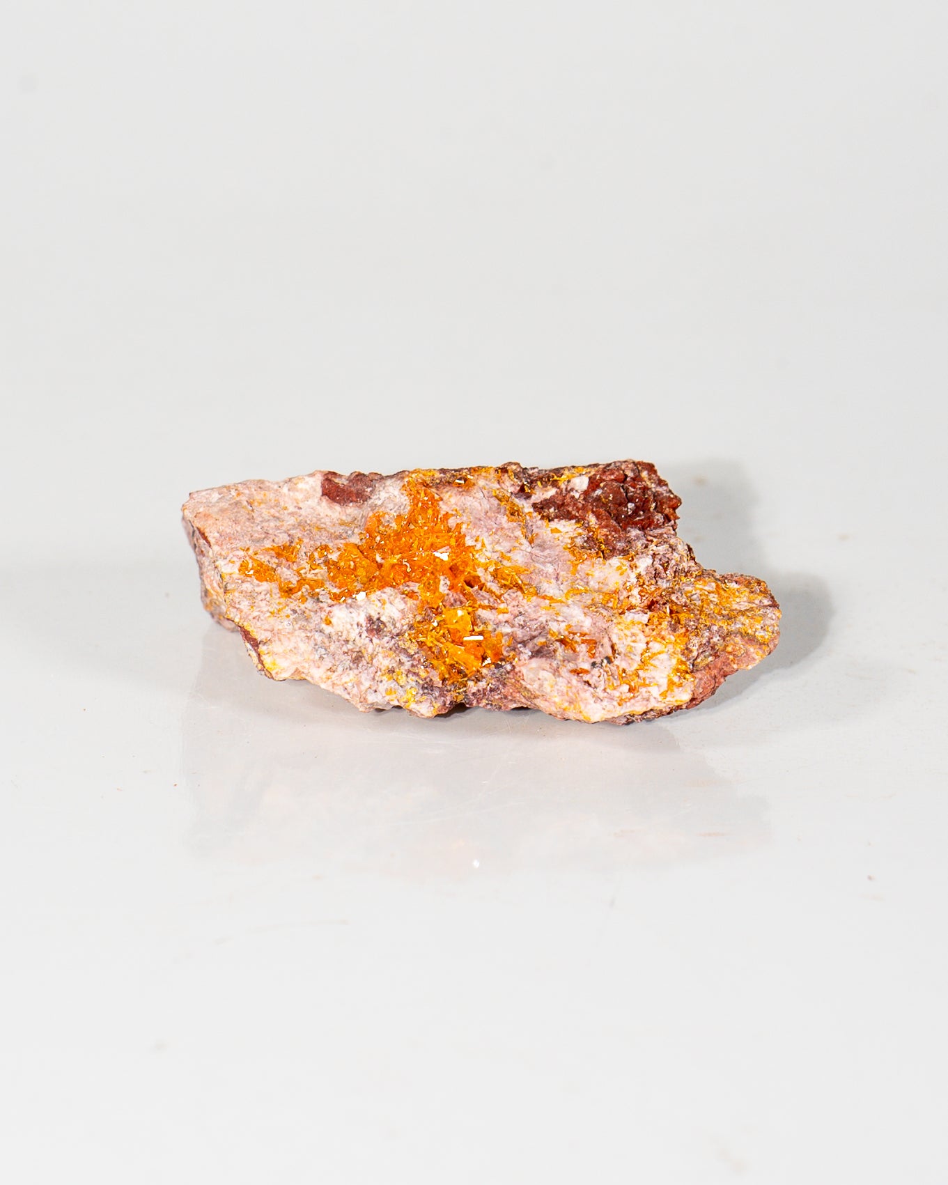 Wulfenite on Matrix Arizona