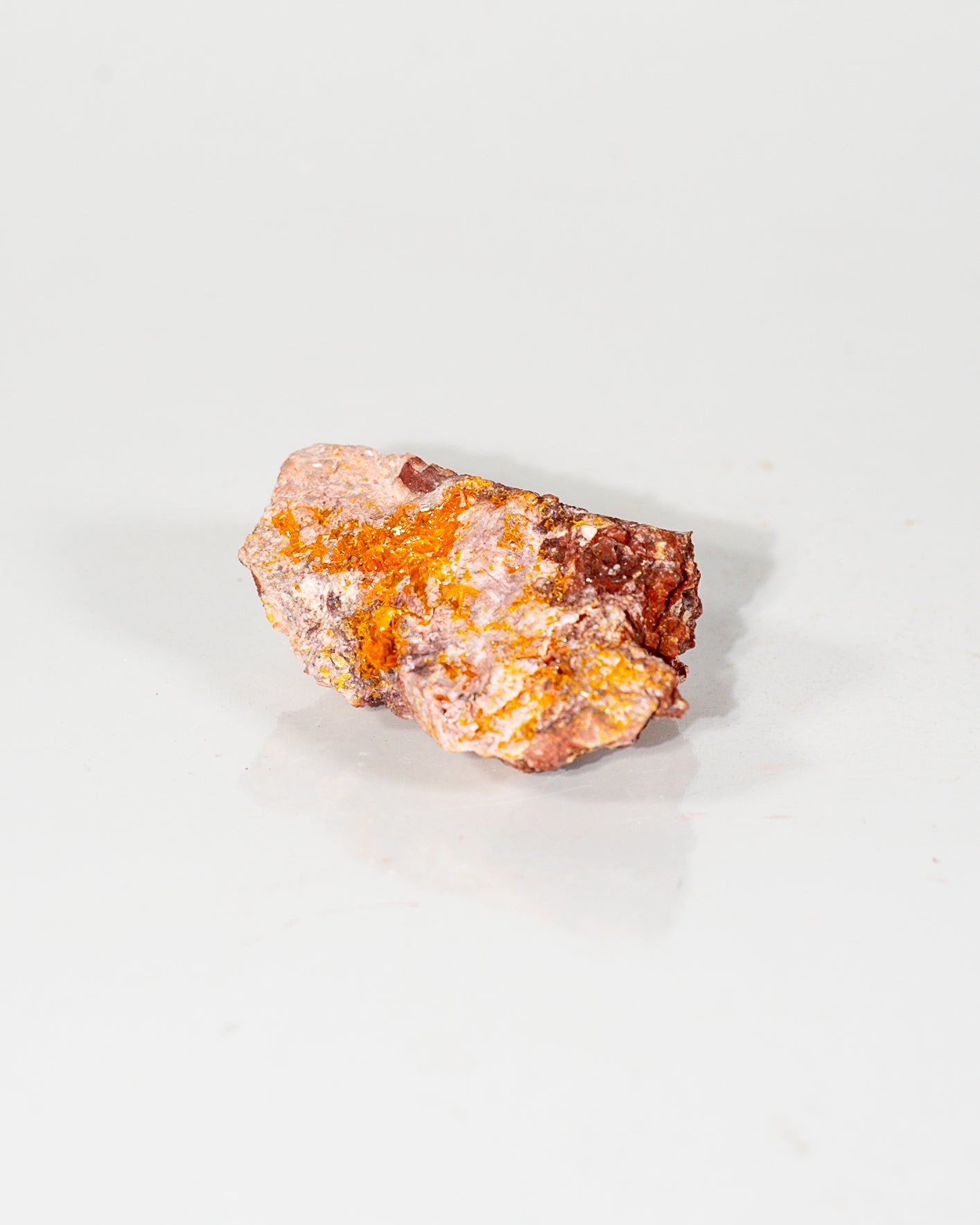 Wulfenite on Matrix Arizona