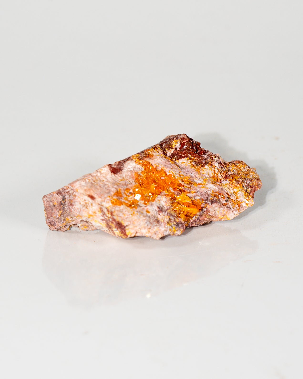 Wulfenite on Matrix Arizona