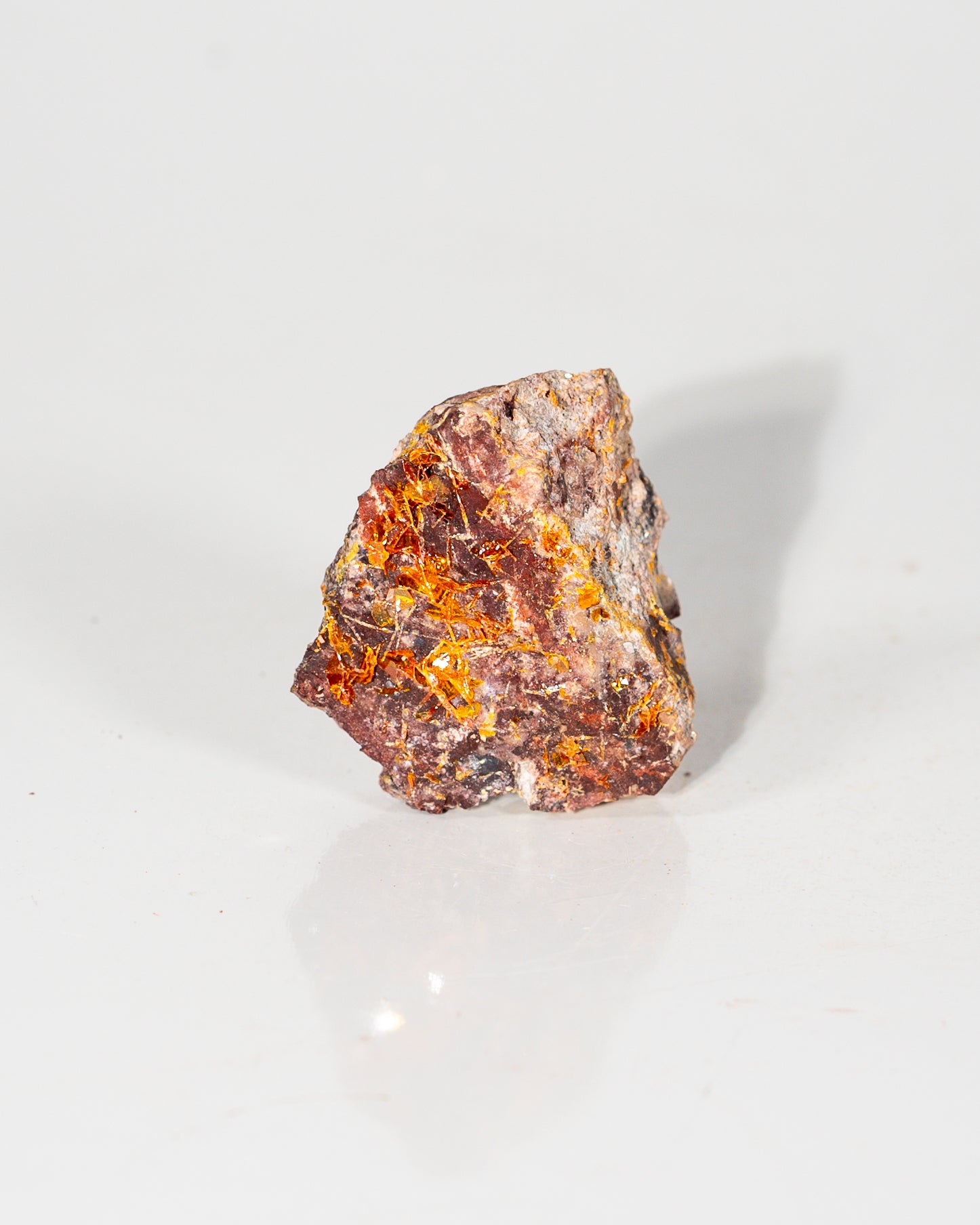 Wulfenite on Matrix Arizona