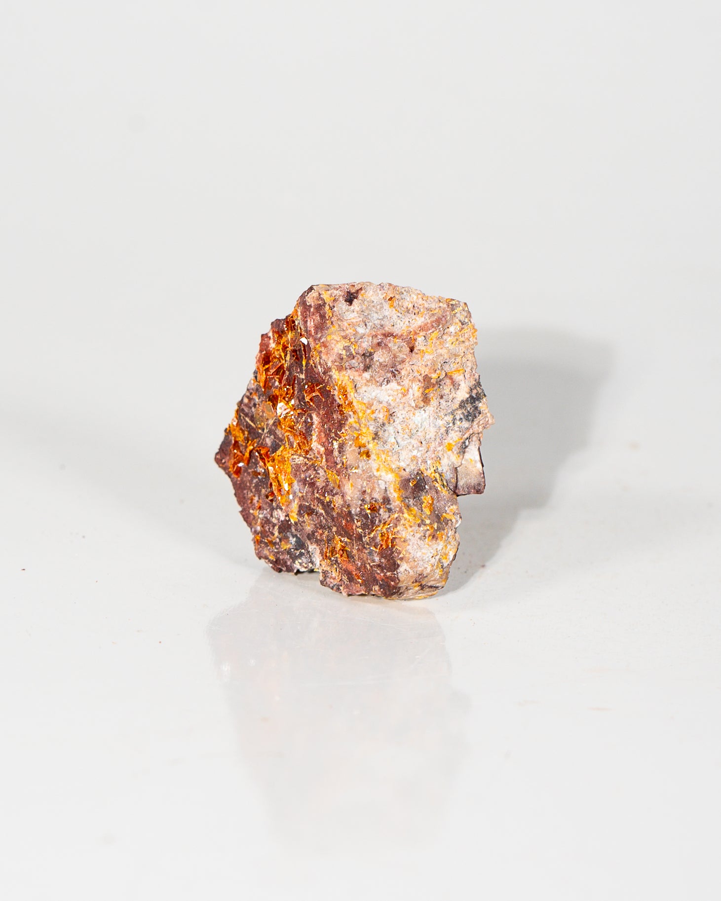 Wulfenite on Matrix Arizona