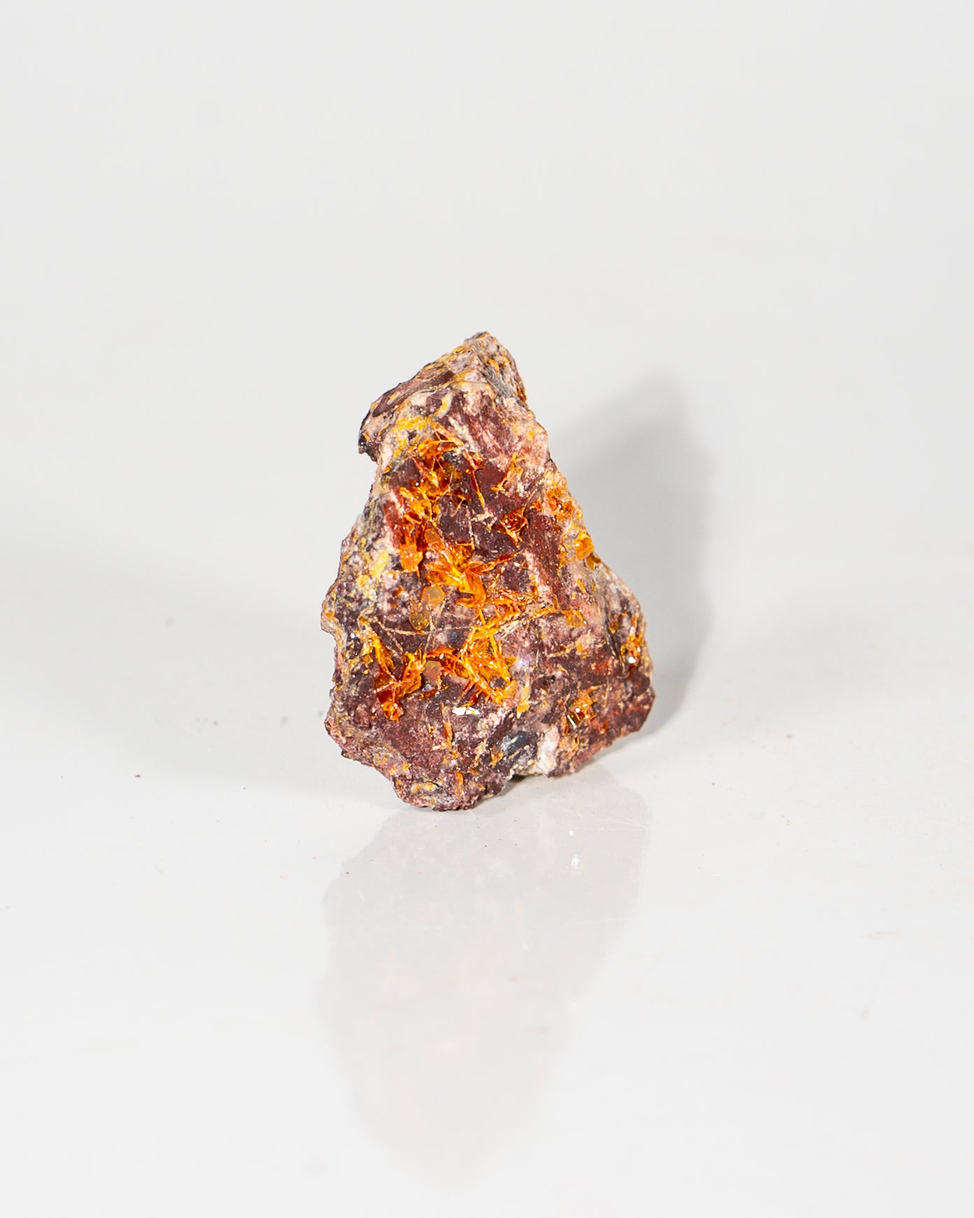 Wulfenite on Matrix Arizona