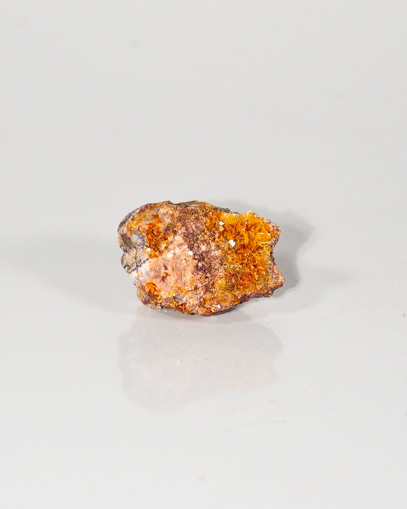 Wulfenite on Matrix Nevada