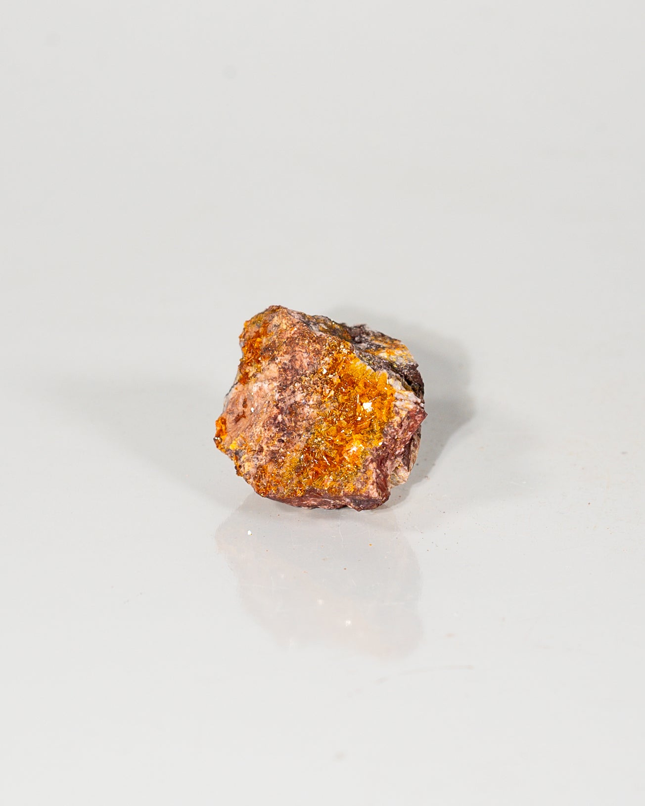 Wulfenite on Matrix Nevada