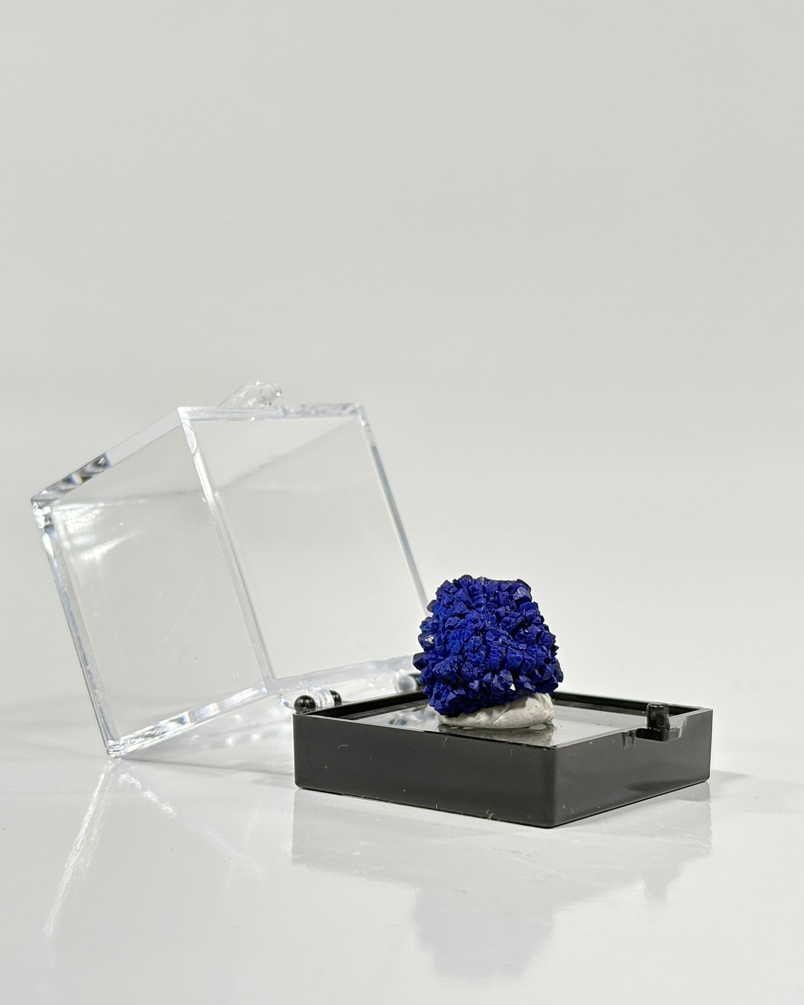 Azurite Specimen in Perky Box