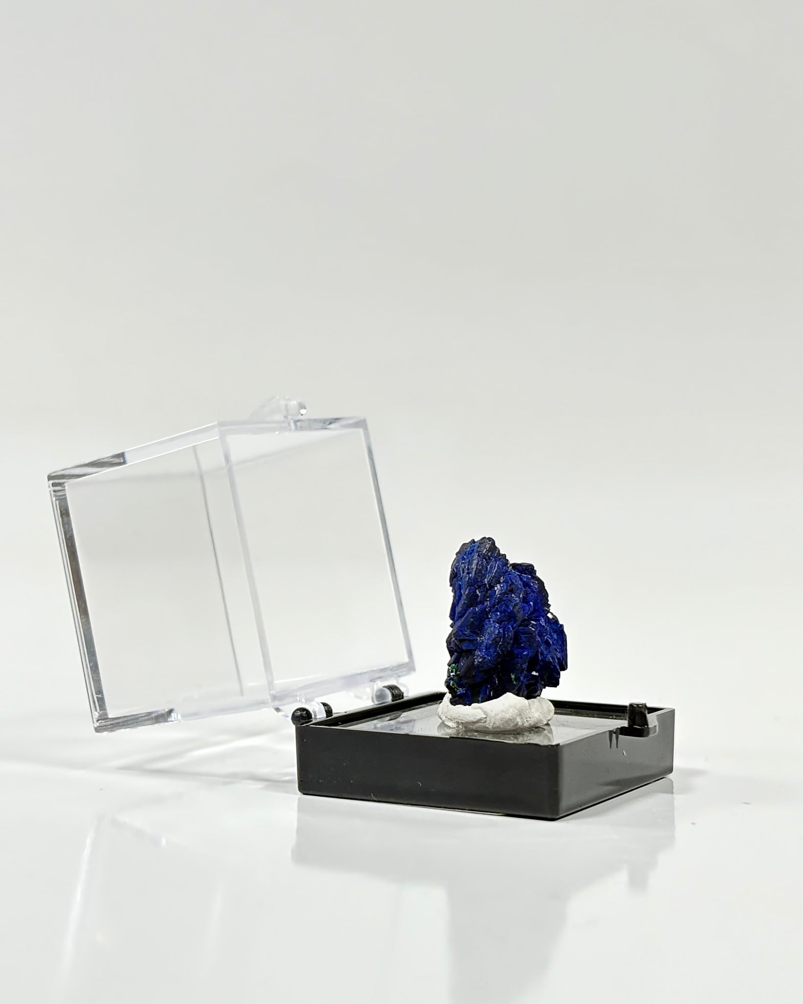 Azurite Specimen in Perky Box