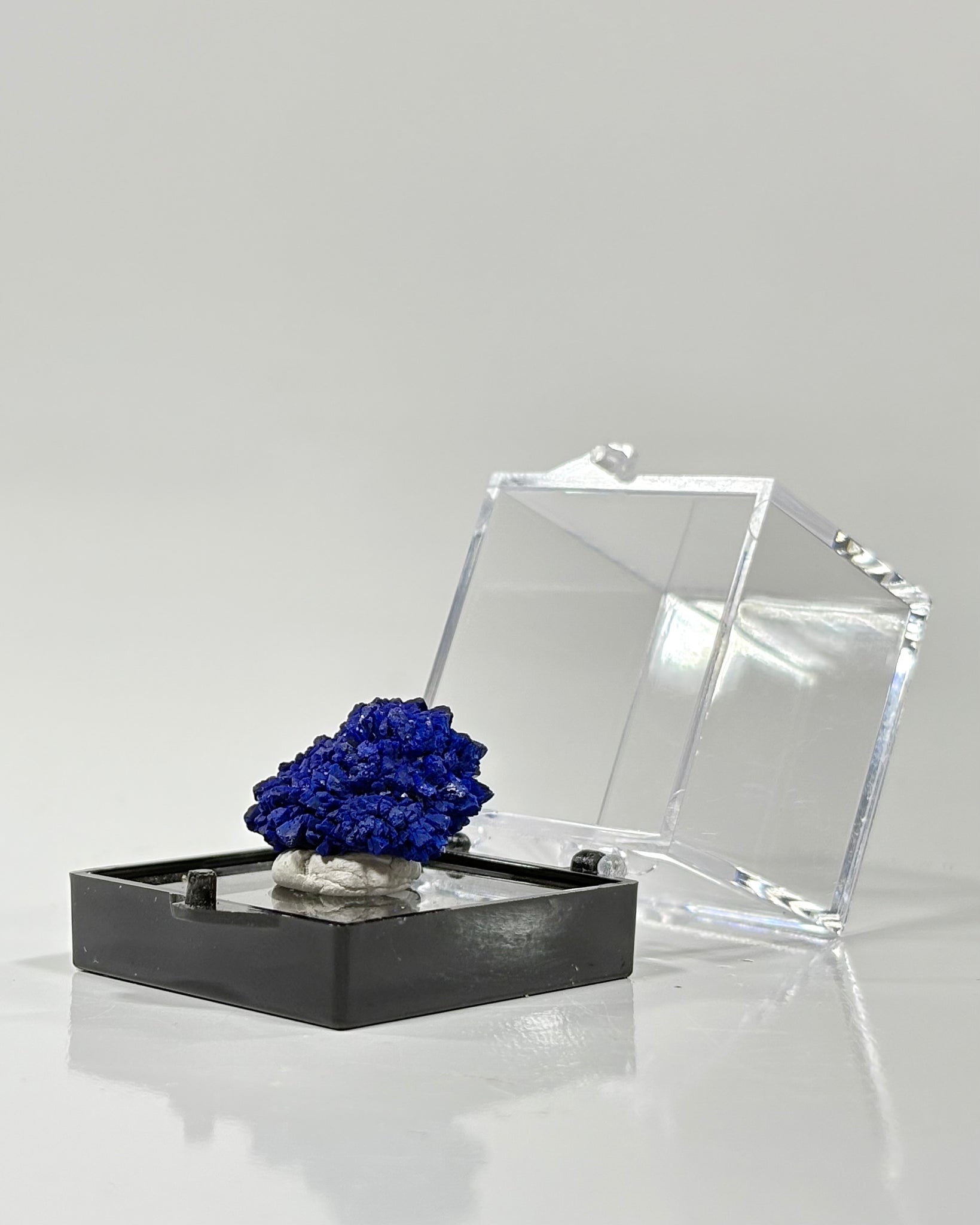 Azurite Specimen in Perky Box