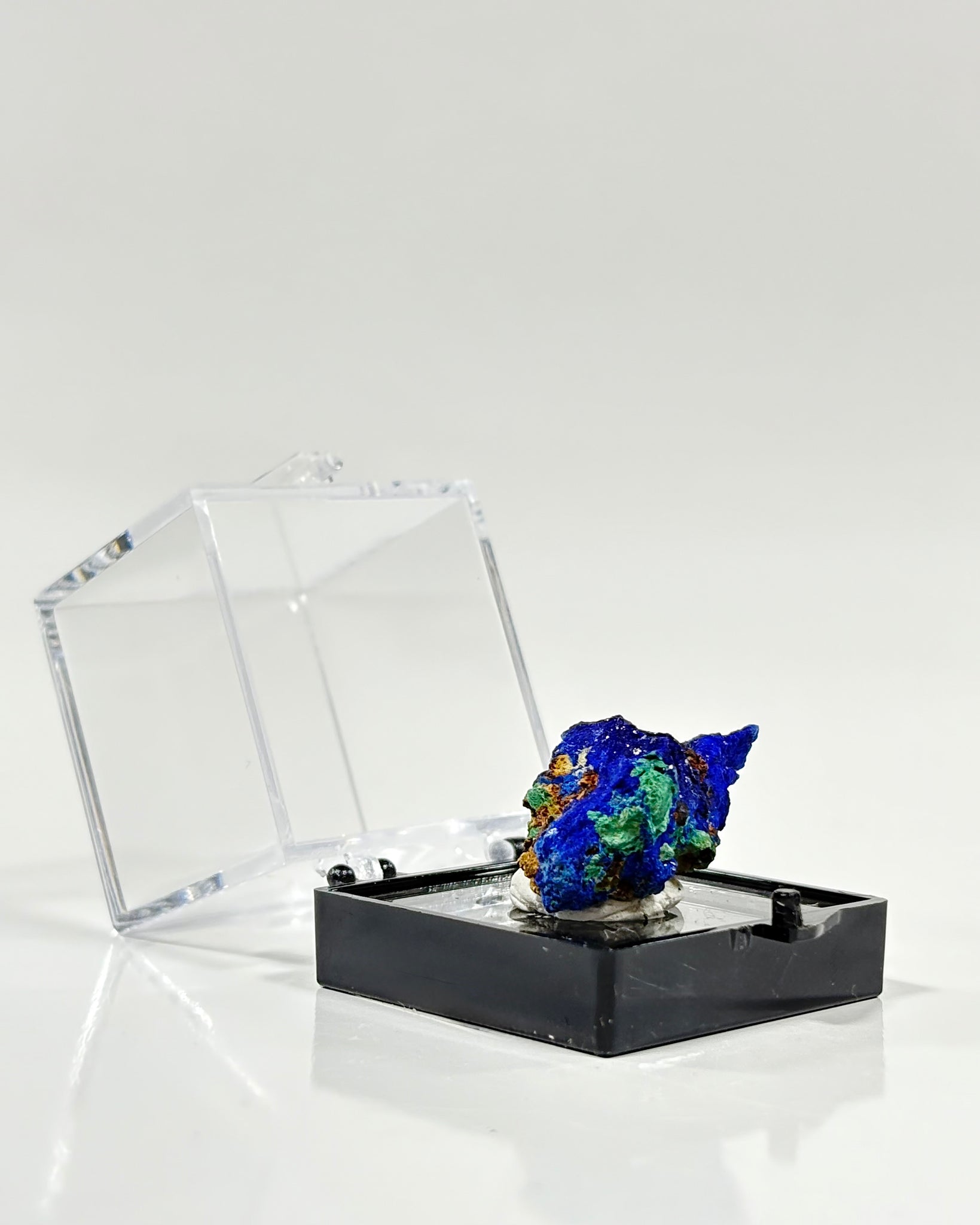 Azurite Specimen in Perky Box