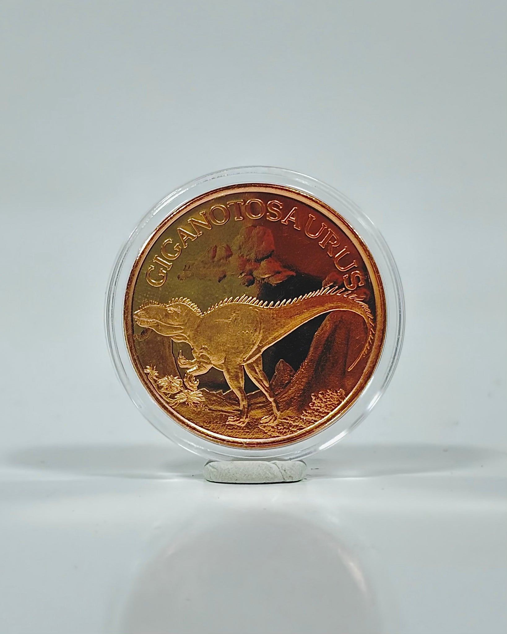 Dinosaur Copper Coin