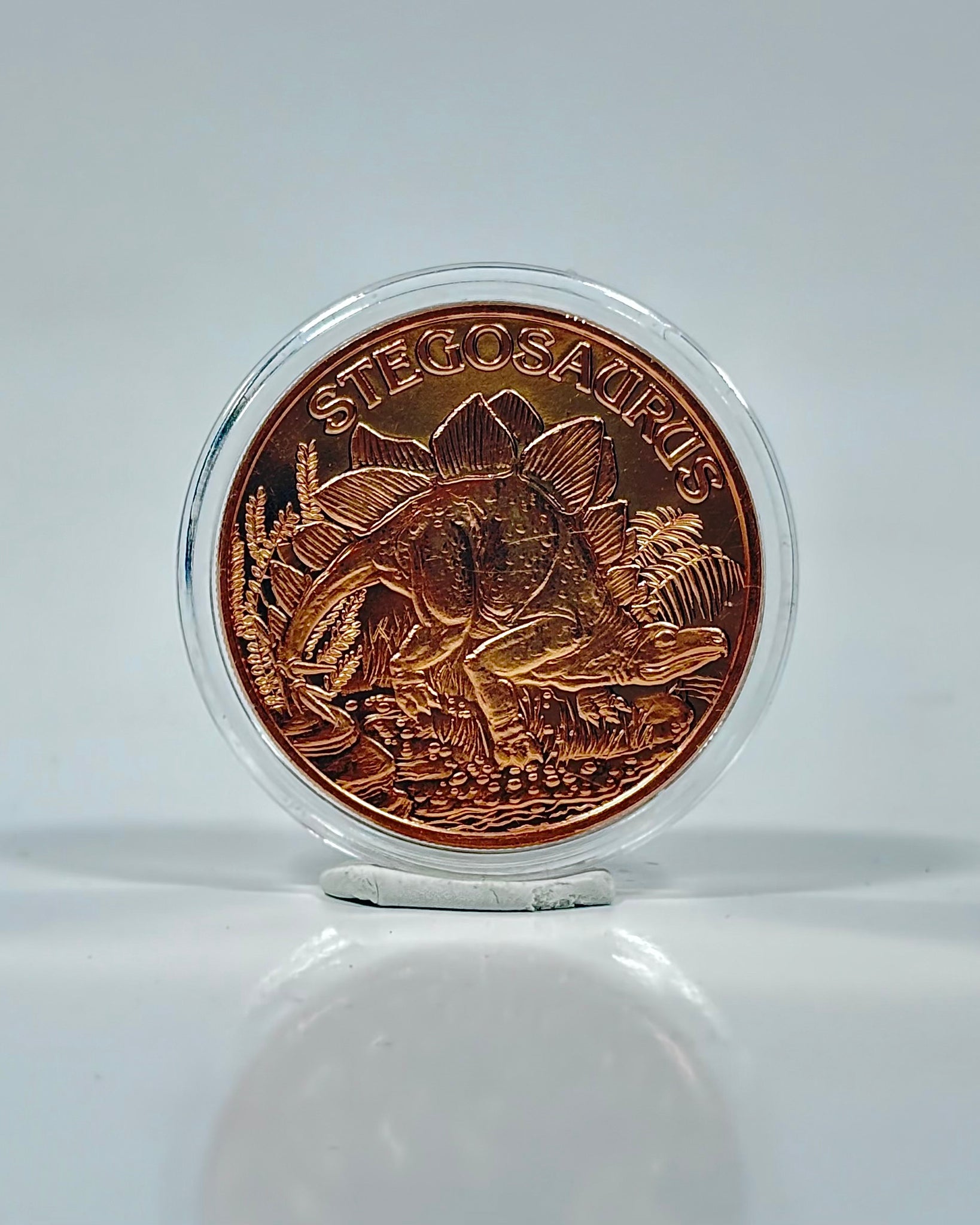 Dinosaur Copper Coin