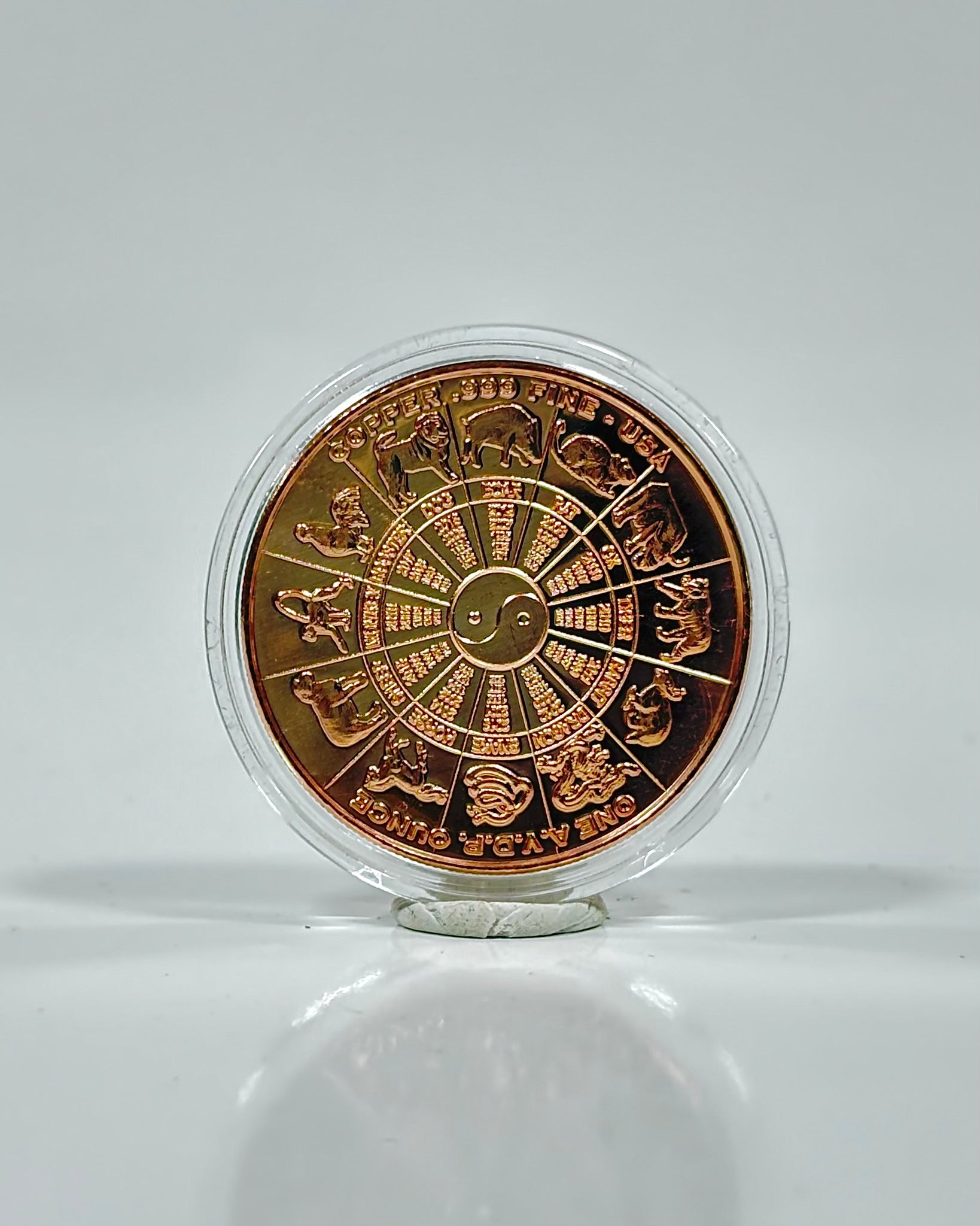 Zodiac Copper Coin