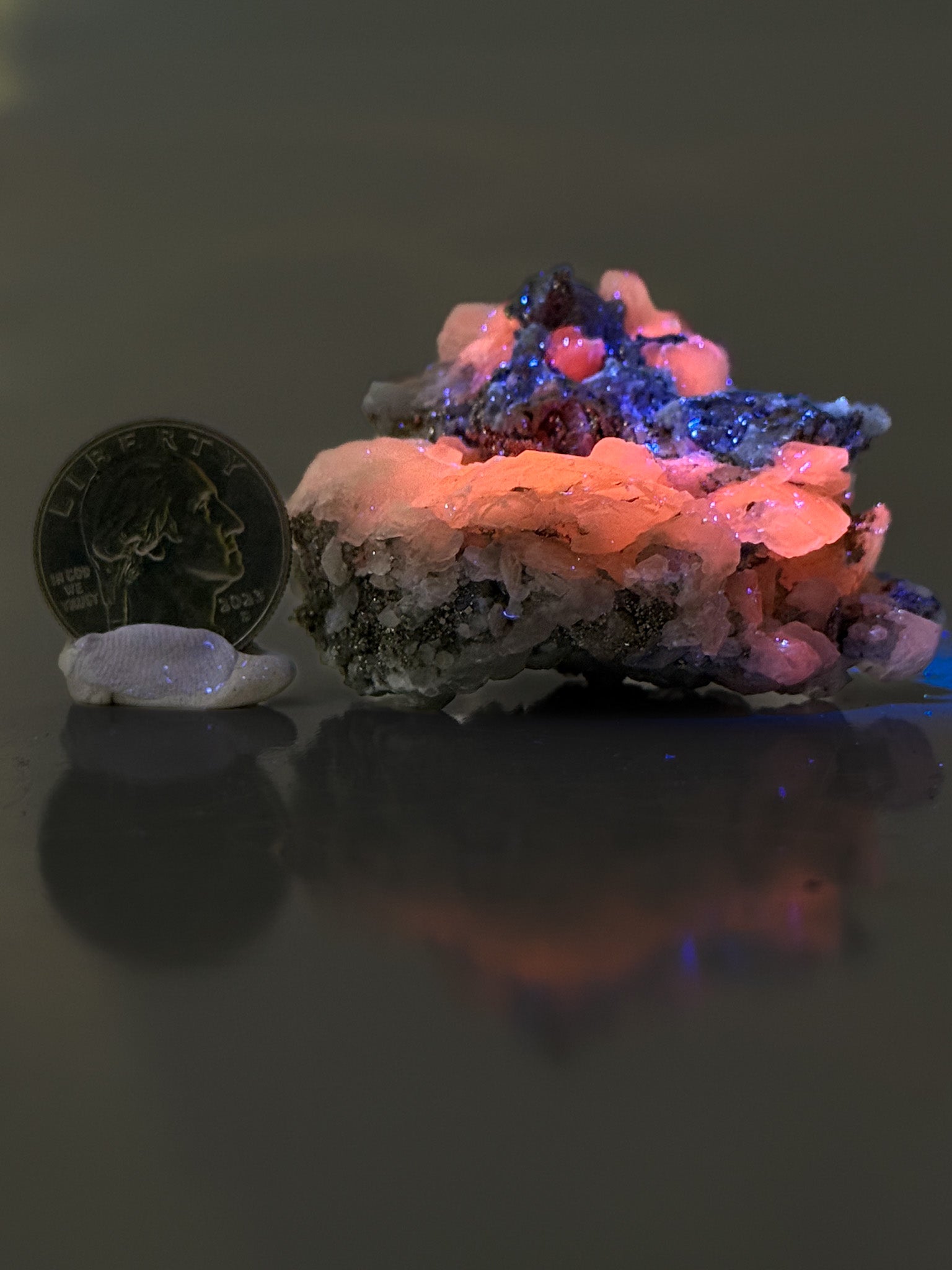 Marcasite Quartz Calcite Cluster from Russia