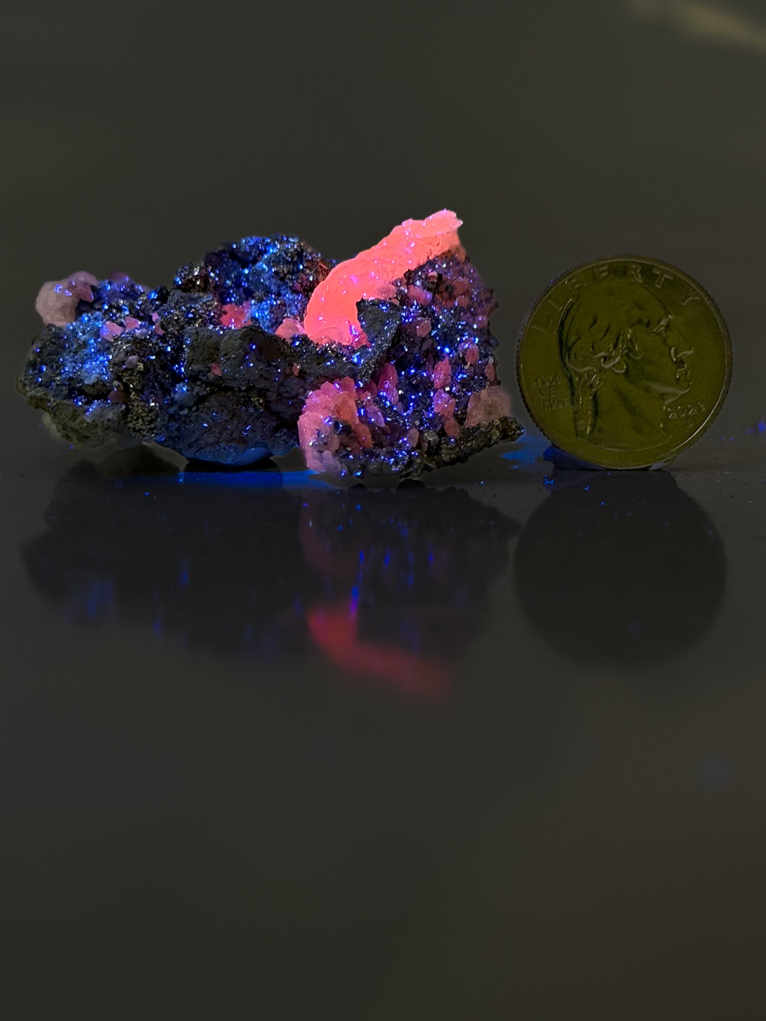 Marcasite Quartz Calcite Cluster from Russia