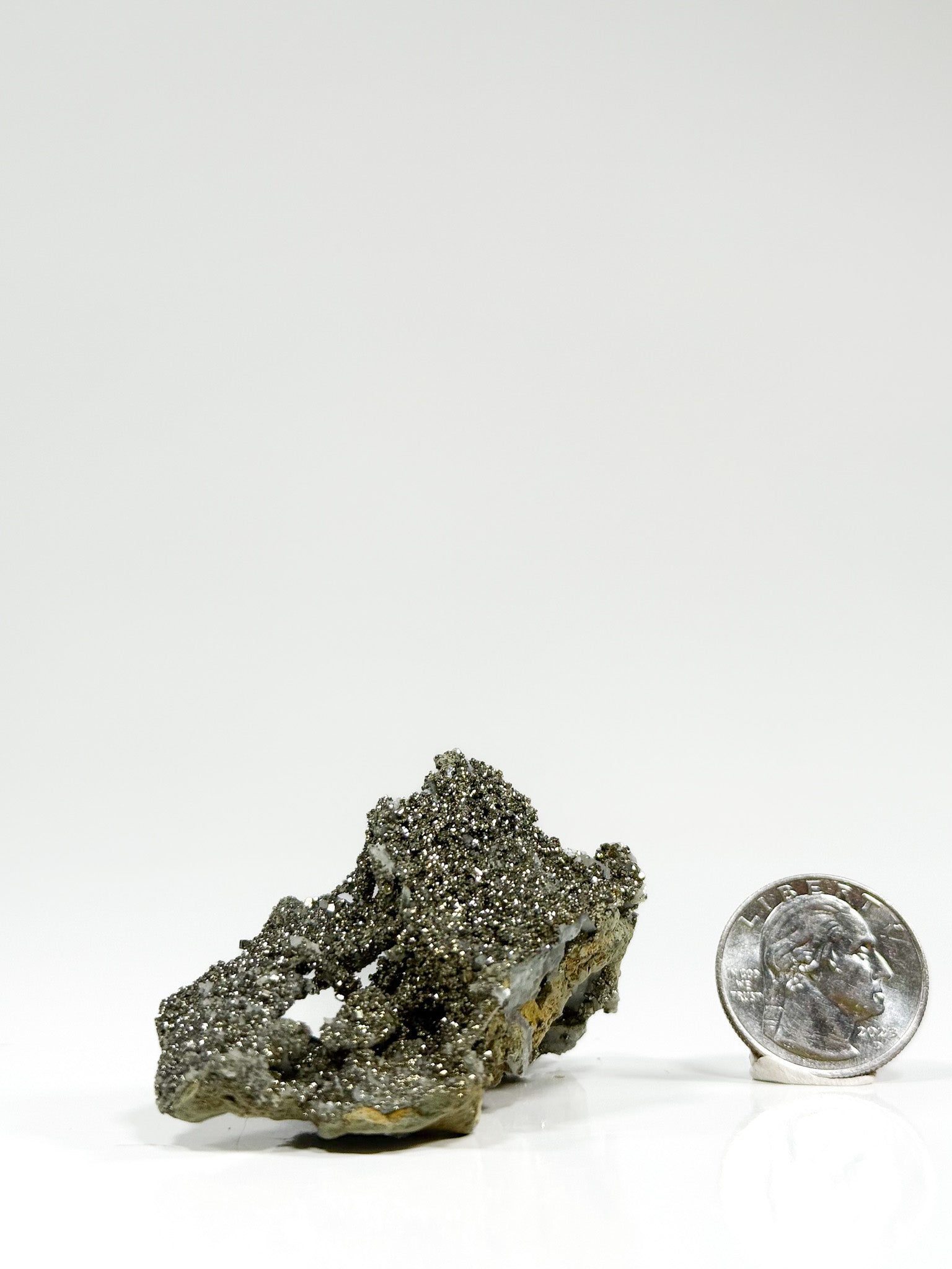 Marcasite Quartz Cluster from Russia