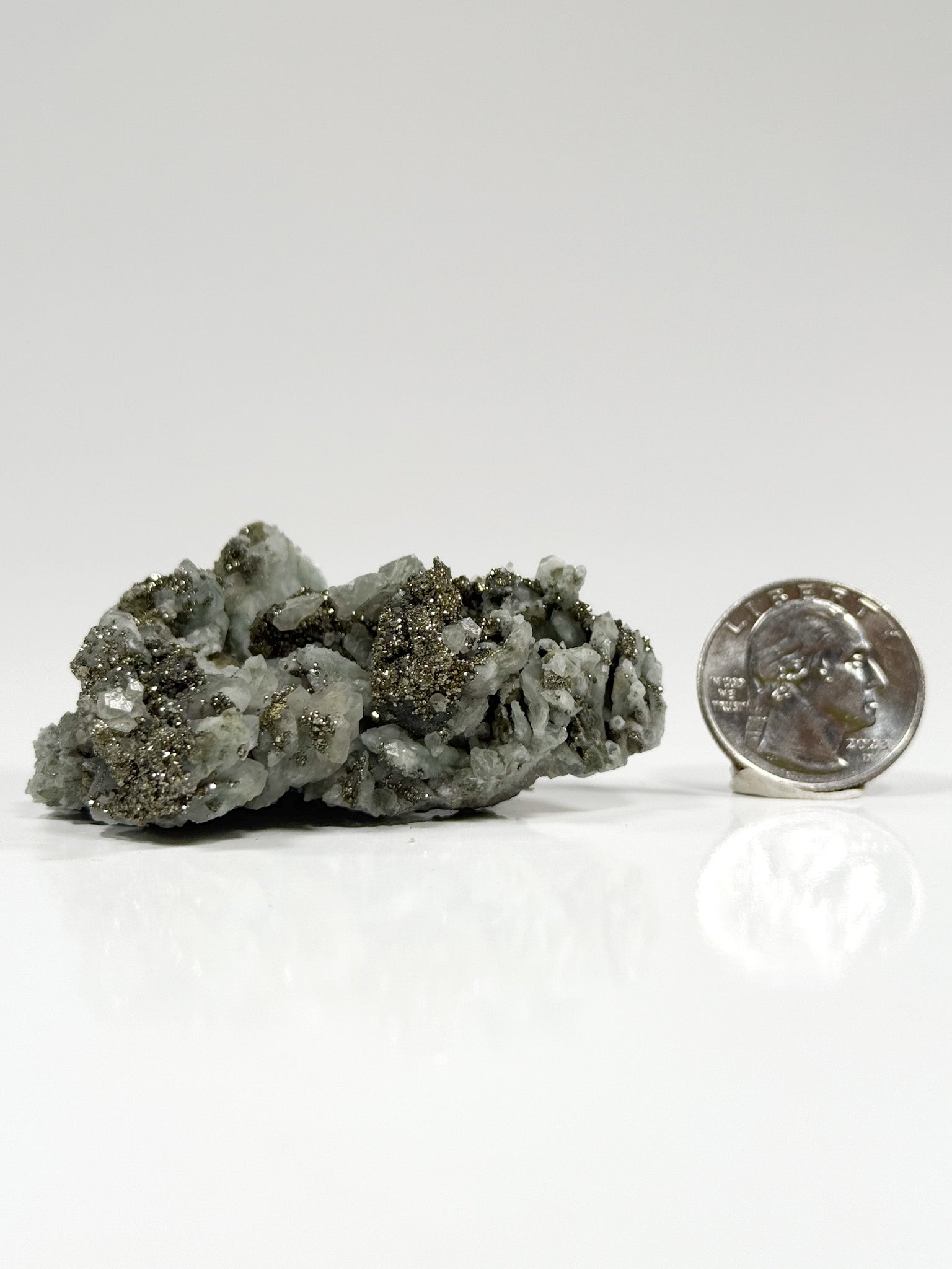 Marcasite Quartz Calcite Cluster from Russia