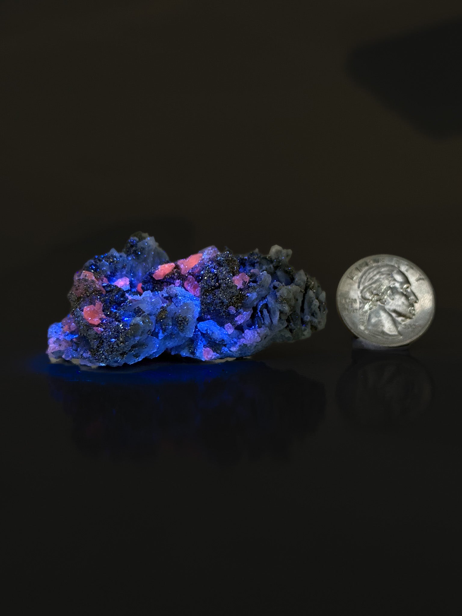 Marcasite Quartz Calcite Cluster from Russia