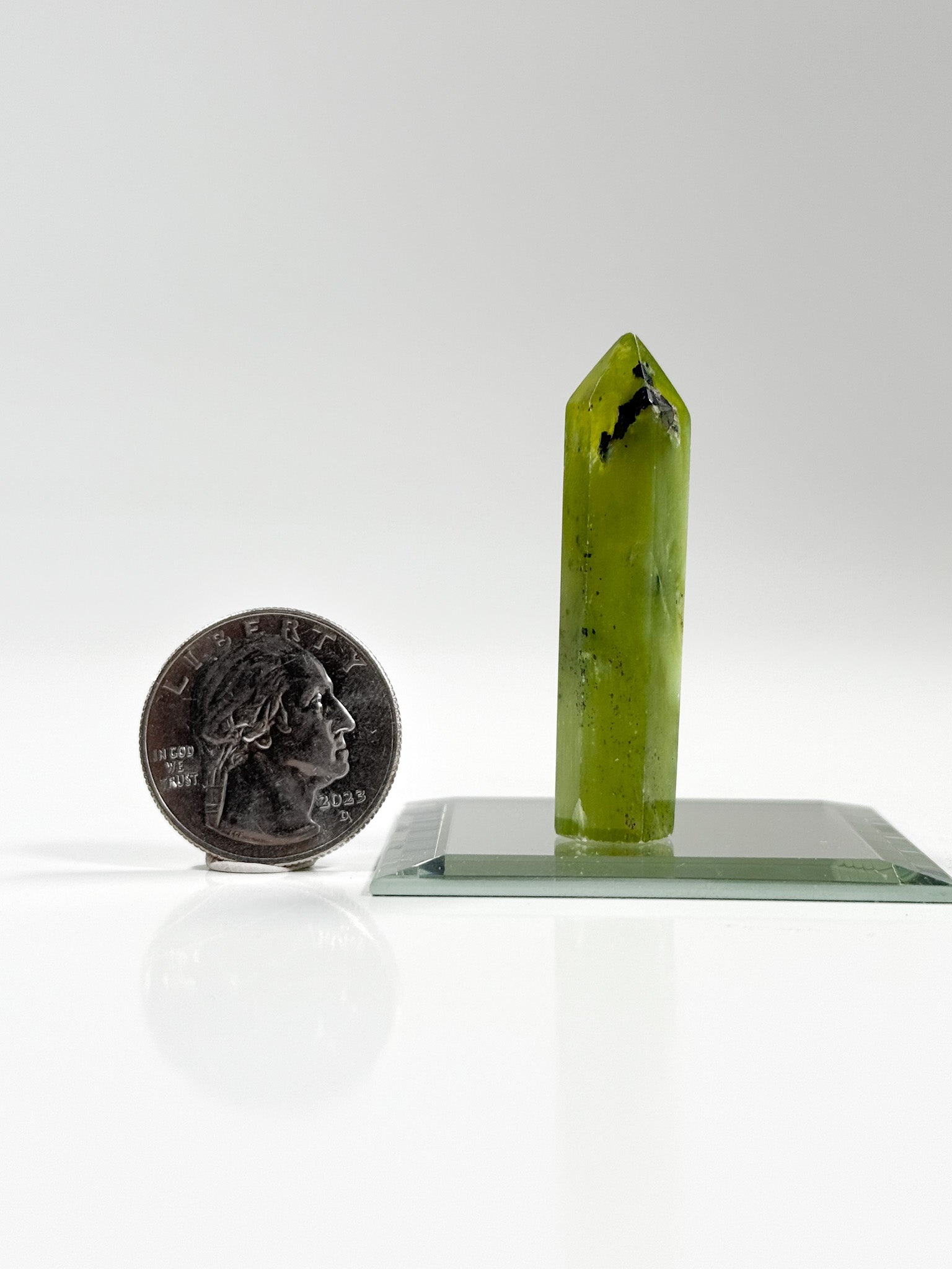 Pyrite Included Serpentine (Jade)