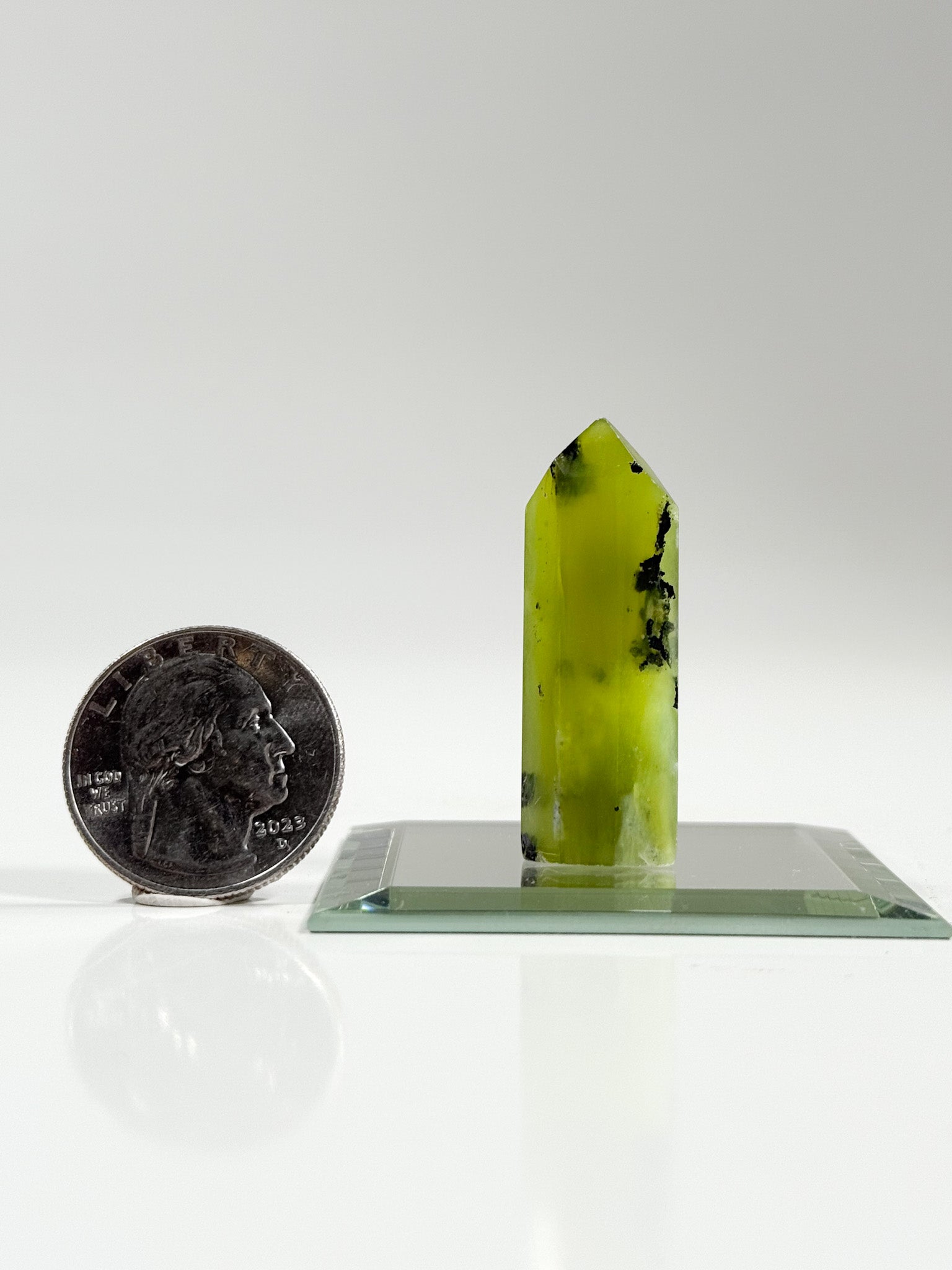 Pyrite Included Serpentine (Jade)