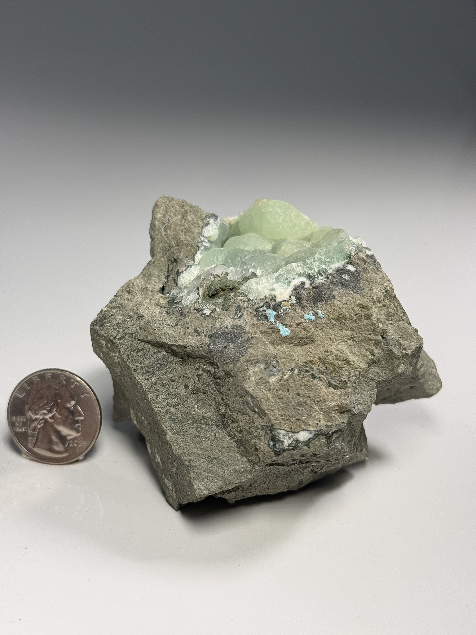 Prehnite on Host Rock | New Jersey