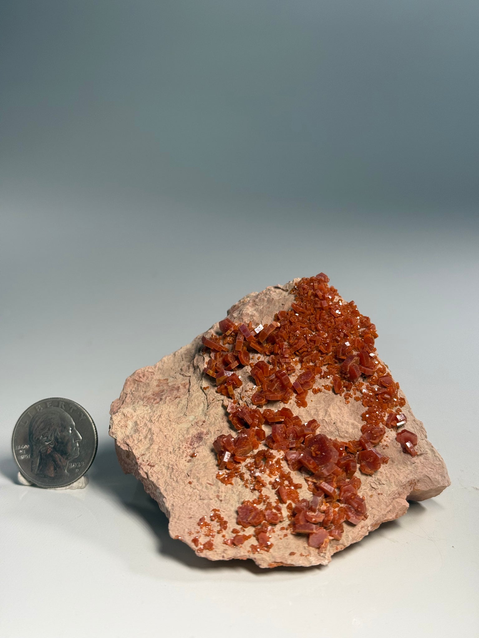 Vanadinite バナジン鉱 Bouggar mine, Morocco Vanadinite | Morocco