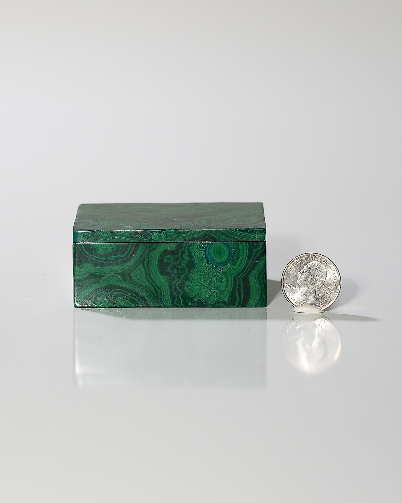Malachite Jewelry Box