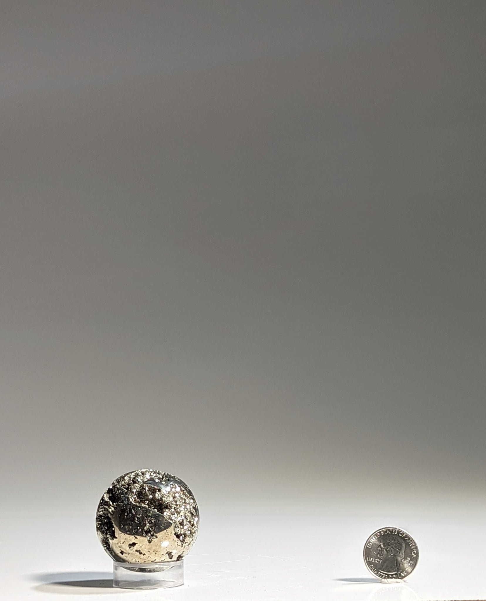 Peruvian Pyrite Sphere Size S