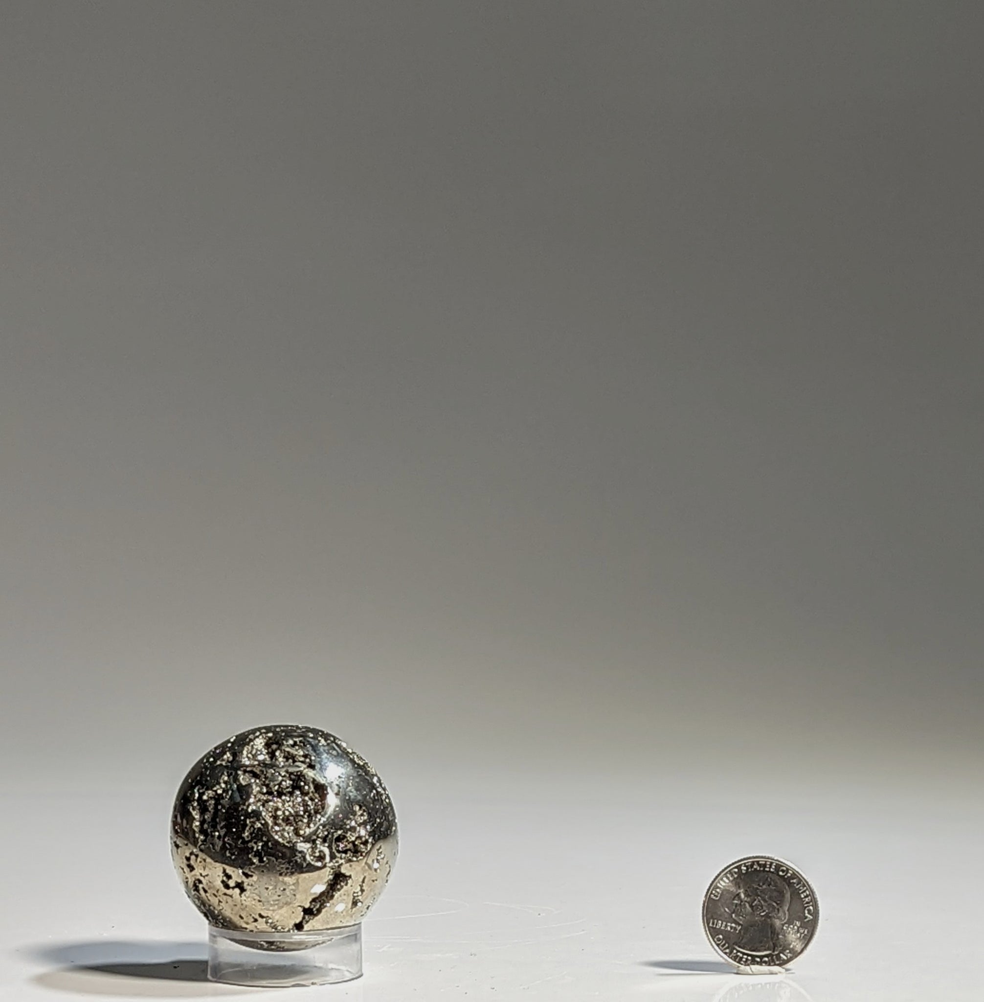 Peruvian Pyrite Sphere Size S